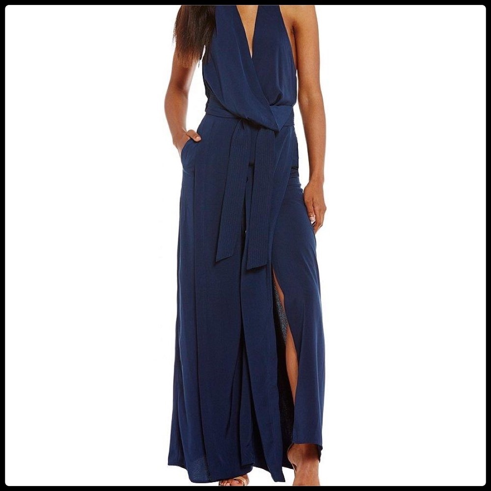 Keepsake No Limit Navy Jumpsuit - Picture 3 of 3